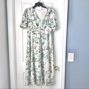 NWT Gal Meets Glam Lauren garden botanical dress